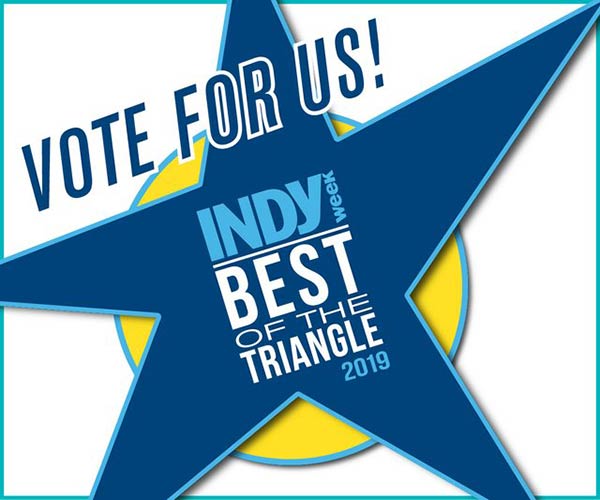 Indy Weekly - Best of Award Winner